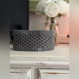 Adidas women’s crestline knit grey headband